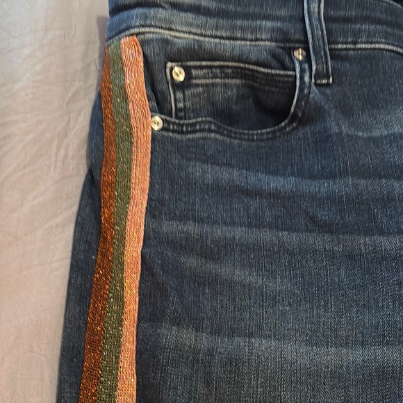 Joe's Jeans with Side Stripes EUC SIZE 32 no callouts - Picture 2 of 2